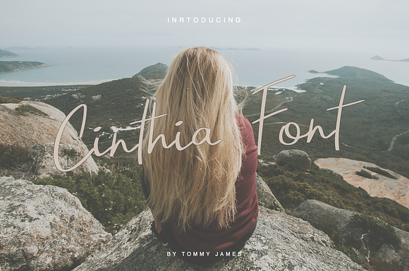 Cinthia Font (90% off) in Script Fonts - product preview 6