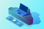 Cloud computing and digital storage