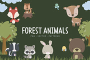Little Forest Animals & Patterns
