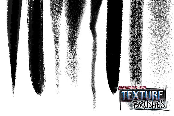 Texture Brushes for Photoshop in Photoshop Brushes - product preview 2