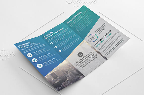 Tri Fold Brochure in Brochure Templates - product preview 2