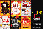 Autumn Fall Flyers Bundle