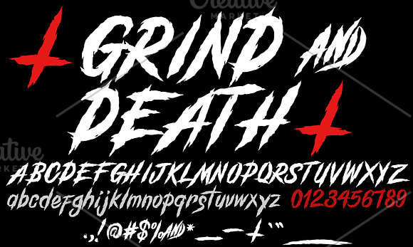 Grind and Death Typeface in Blackletter Fonts - product preview 1