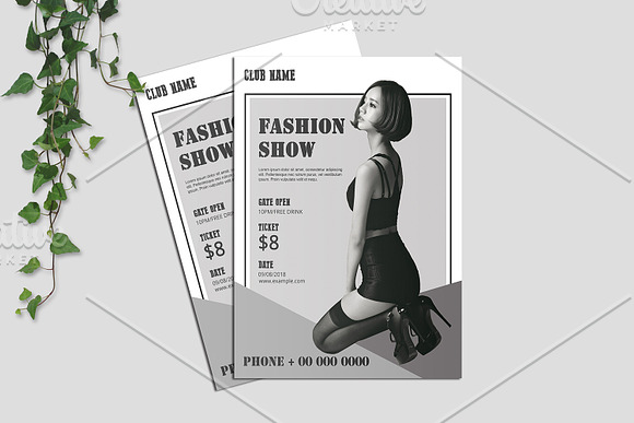 Fashion Show Flyer -V847 in Flyer Templates - product preview 1