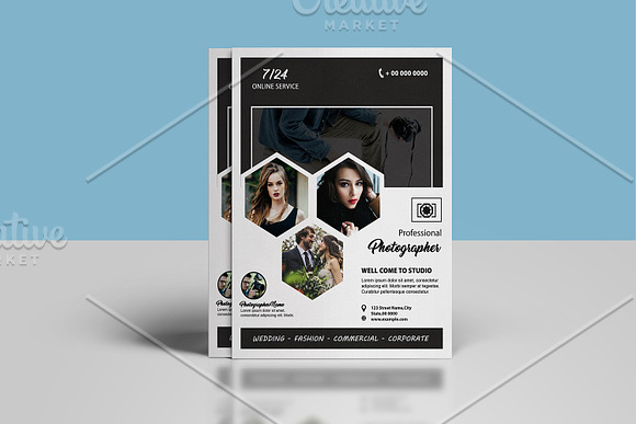Photography Flyer V848 in Flyer Templates - product preview 1