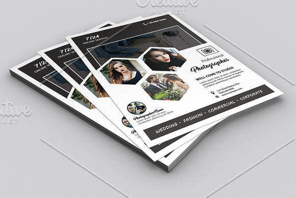 Photography Flyer V848 in Flyer Templates - product preview 2