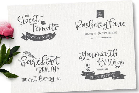Roseroot Cottage Font Collection in Icon Fonts - product preview 4