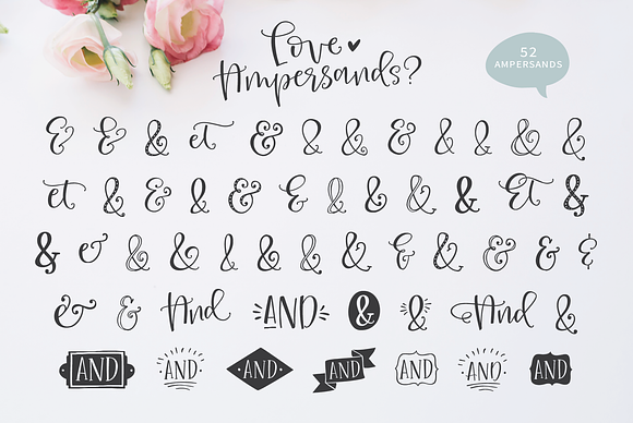 Roseroot Cottage Font Collection in Icon Fonts - product preview 5