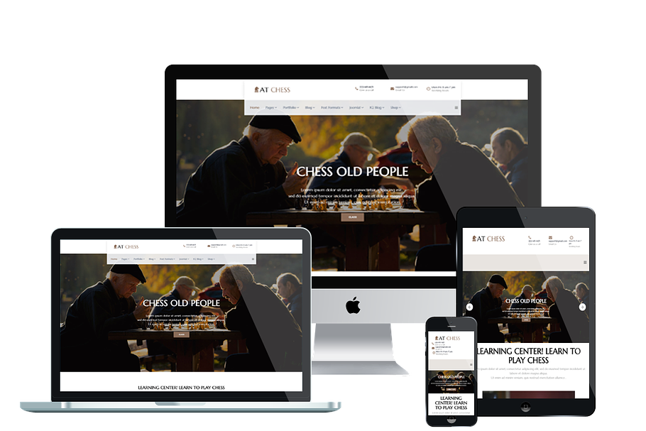 AT Chess – Responsive Joomla Chess in Joomla Themes - product preview 8