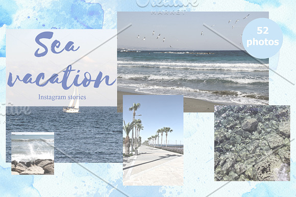 Sea vacation instagram Stories in Instagram Templates - product preview 1