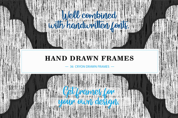 HAND DRAWN FRAMES in Objects - product preview 36