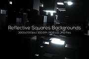 Reflective Squares Backgrounds