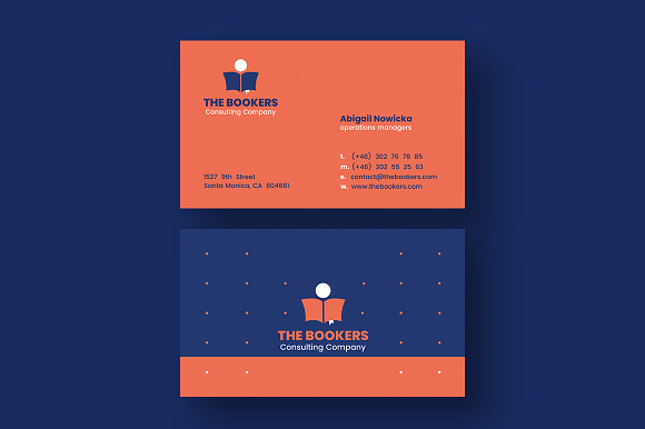 Consulting Business Cards in Business Card Templates - product preview 1