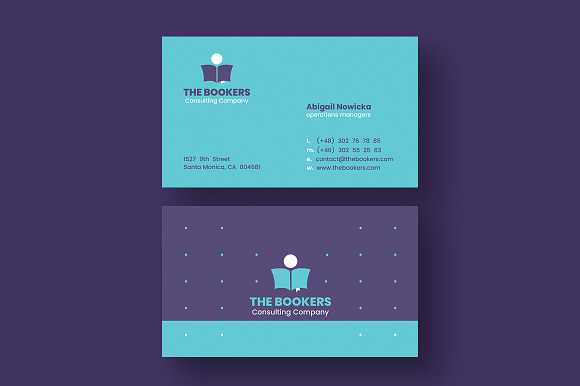 Consulting Business Cards in Business Card Templates - product preview 4