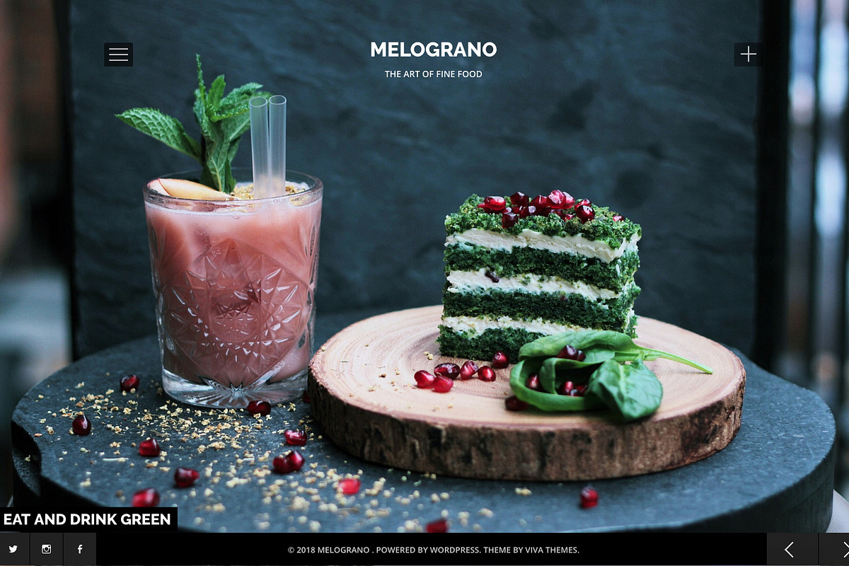 Melograno - Restaurant & Bar Theme in WordPress Business Themes - product preview 8