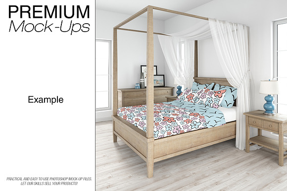 Bedding Set - Farmhouse Style in Product Mockups - product preview 9