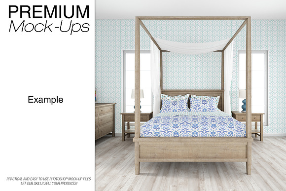 Bedding Set - Farmhouse Style in Product Mockups - product preview 16