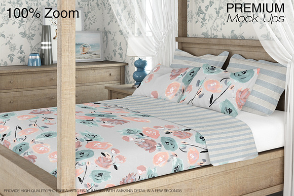 Bedding Set - Farmhouse Style in Product Mockups - product preview 17