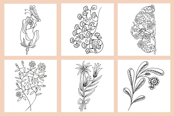 Botanical Batik Pattern Vol.2 in Patterns - product preview 4