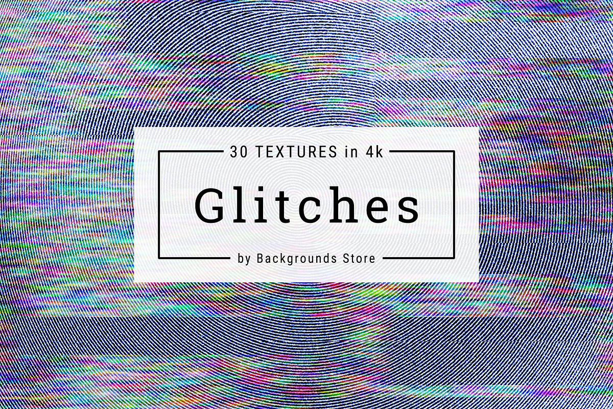 Glitch UHD 4k Textures  in Textures - product preview 8