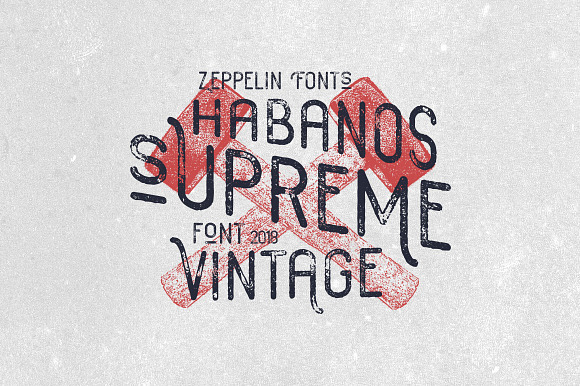 Habanos Retro Font in Display Fonts - product preview 2