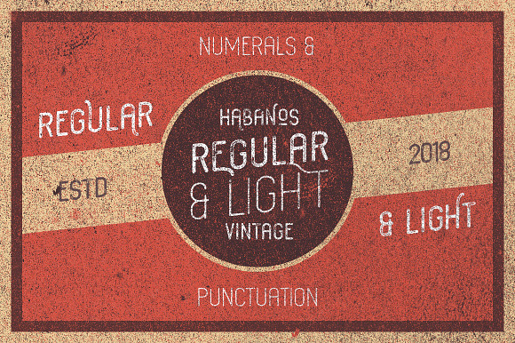 Habanos Retro Font in Display Fonts - product preview 4