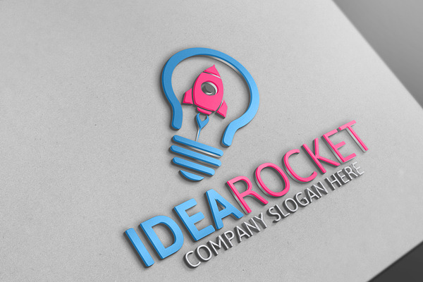 Idea Rocket /Logo Template
