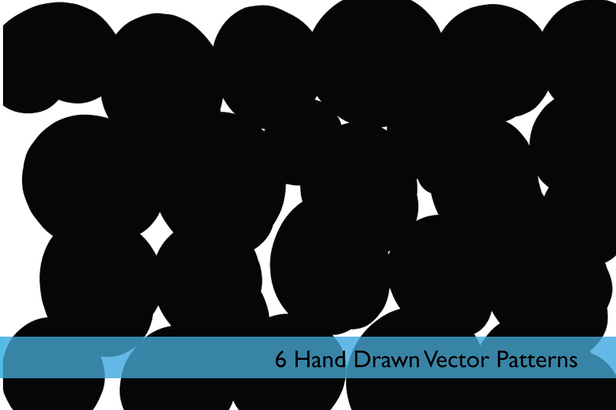 6 Hand Drawn Patterns in Patterns - product preview 8