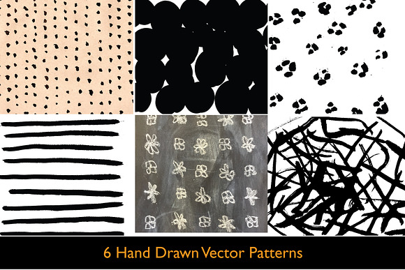 6 Hand Drawn Patterns in Patterns - product preview 6