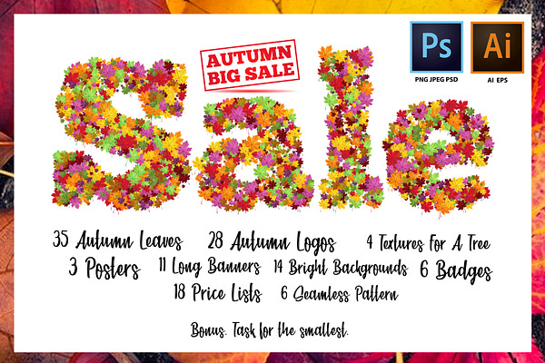 Big autumn sale set
