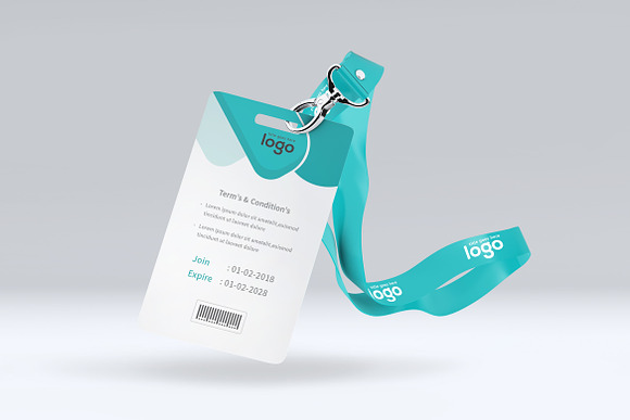 Creative Vector ID Card Design in Stationery Templates - product preview 3