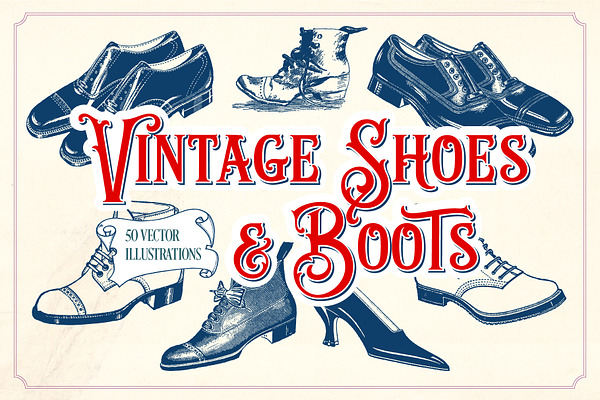 Vintage Shoes and Boots