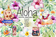 Aloha. Tropical collection.