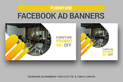 Furniture Facebook Ad Banners