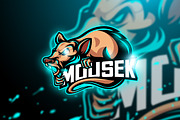 Mousek - Mascot & Esport Logo