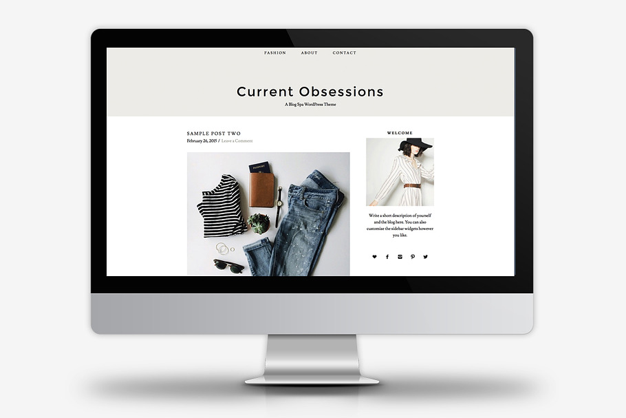 Current Obsessions / WordPress Theme in WordPress Blog Themes - product preview 8