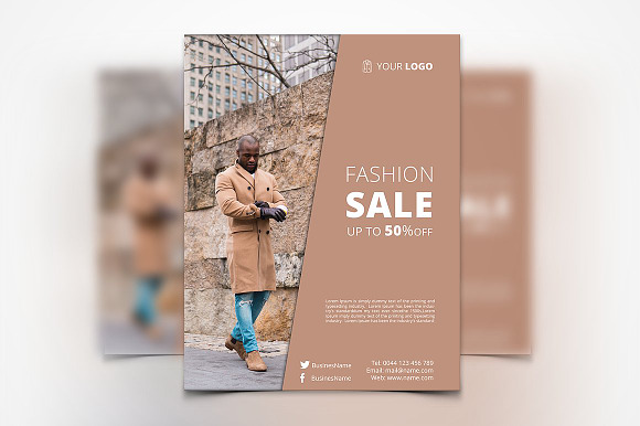 Clothing Flyers - 6 Templates in Flyer Templates - product preview 3