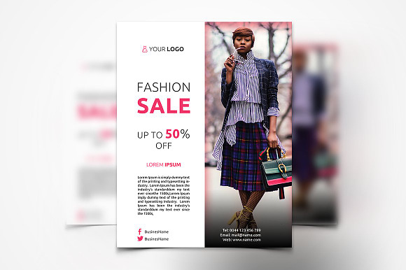 Clothing Flyers - 6 Templates in Flyer Templates - product preview 6