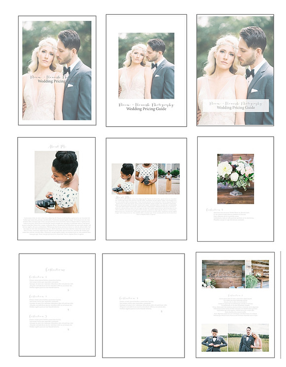Pricing Template for Photographers in Templates - product preview 1