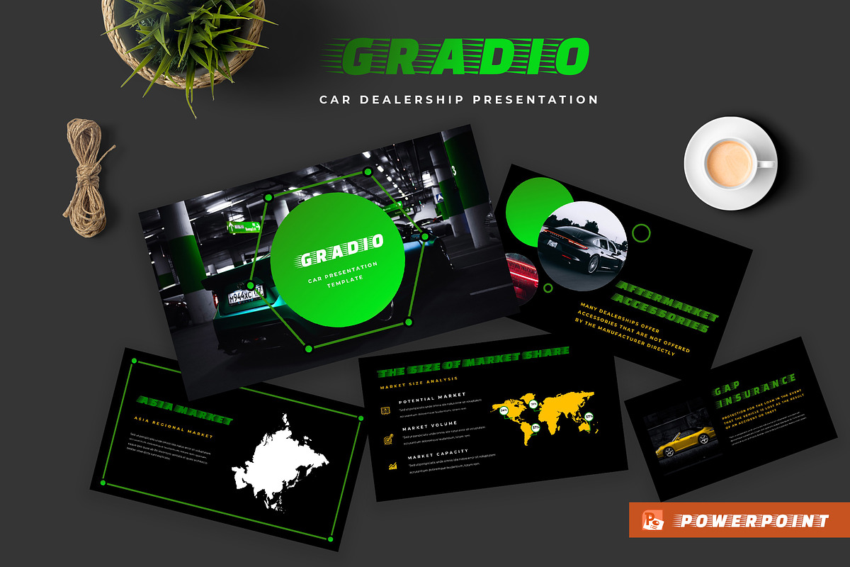 Gradio Car Dealership Powerpoint  in PowerPoint Templates - product preview 8