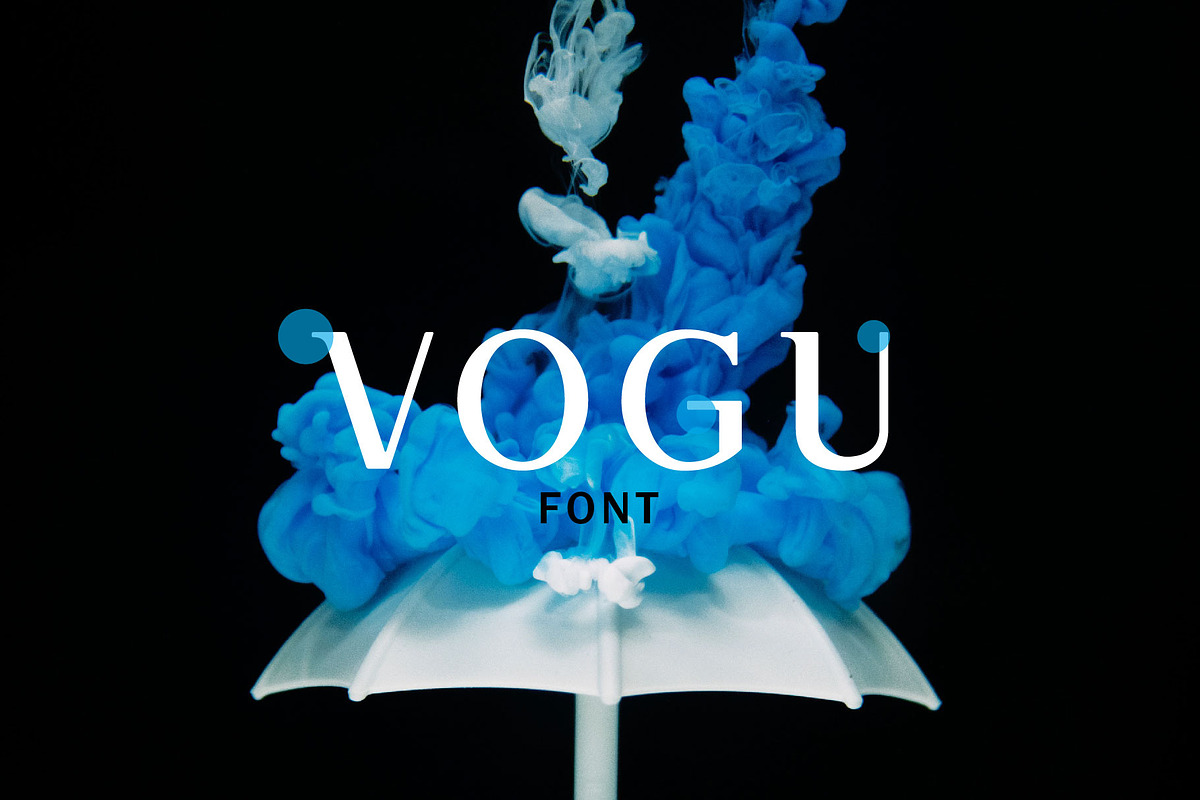 Vogu-Font | With 5 Free Mockups in Sans-Serif Fonts - product preview 8