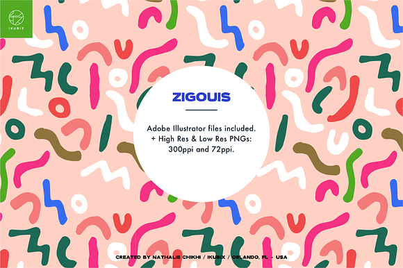 Zigouis Surface Pattern Design in Patterns - product preview 4