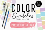 Color Swatches - Pastel Collection