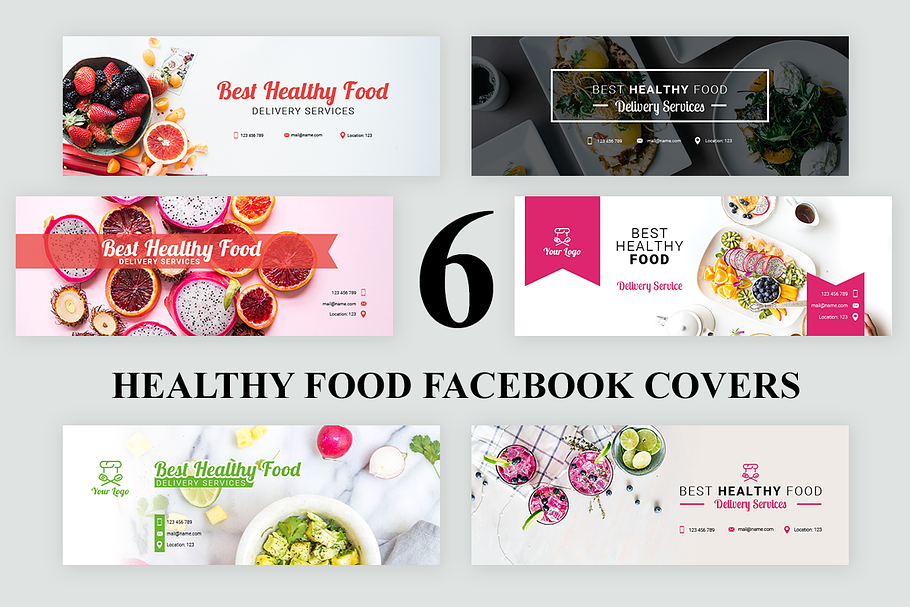 Healthy Food Facebook Covers
