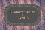 Sunburst Brush for Illustrator