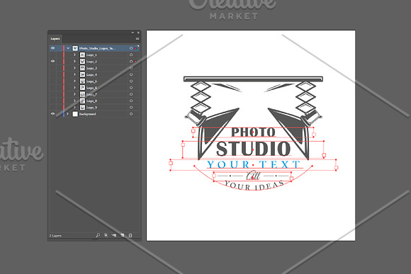 9 Photo Studio Logos Templates Vol.2 in Logo Templates - product preview 3