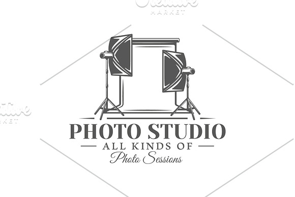 9 Photo Studio Logos Templates Vol.2 in Logo Templates - product preview 10