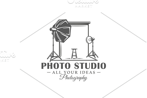 9 Photo Studio Logos Templates Vol.2 in Logo Templates - product preview 12