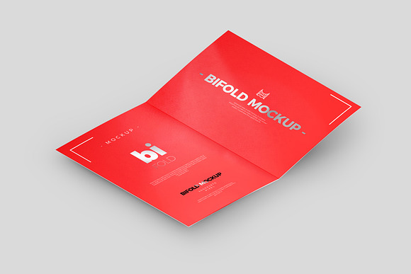 Bi-Fold A5 Brochure / Mock-up 1 in Print Mockups - product preview 1