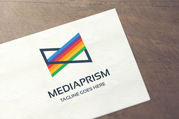 Media Prism Logo in Logo Templates - product preview 2